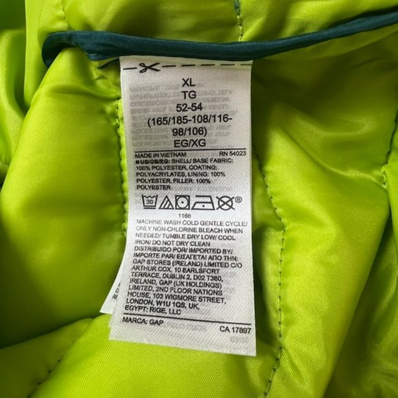 Puffer Vest XL Gap - Picture 5 of 7